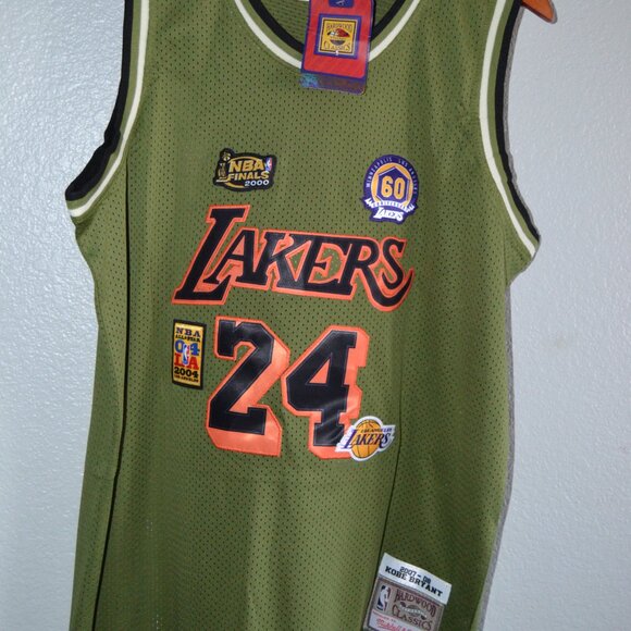 KOBE BRYANT HARDWOOD CLASSIC LAKERS GREEN JERSEY- Brand New- LARGE$85 - Picture 2 of 15